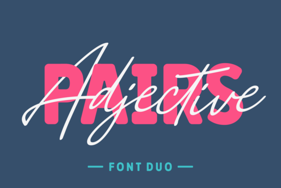 Adjective Pairs: A Font for Thoughtful Editorial Design