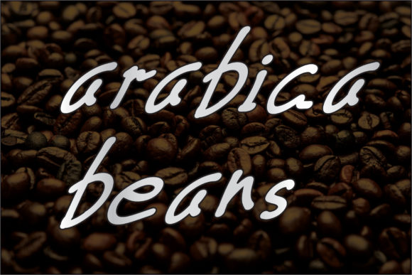 Arabica Beans: The Font That Elevates Your Digital Brand