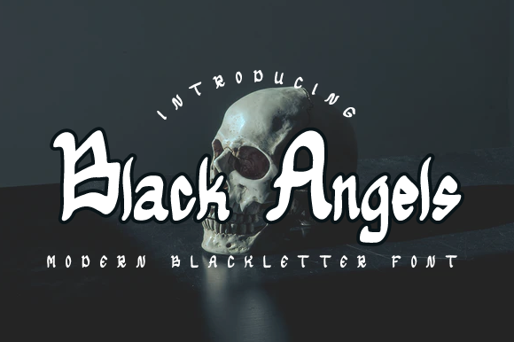 Black Angels: A Font That Elevates Your Brand