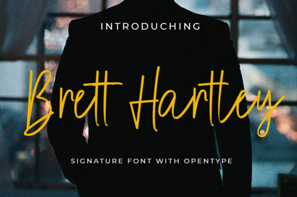 Brett Hartley: A Script Font That Elevates Web Design