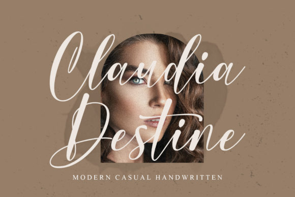 Claudia Destine: A Font That Speaks with Grace