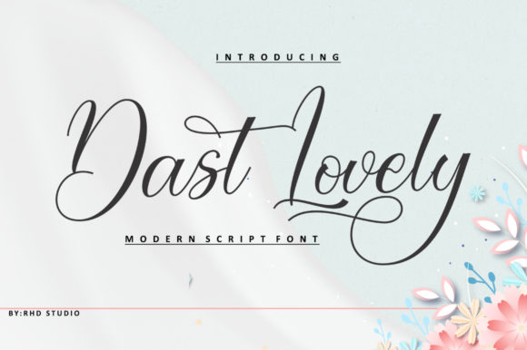 Dast Lovely: A Script Font That Elevates Digital Branding