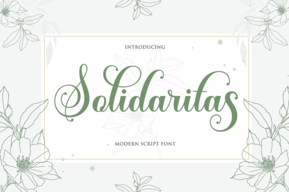 Font Choice That Speaks Volumes: Solidaritas in My Campaign Workflow