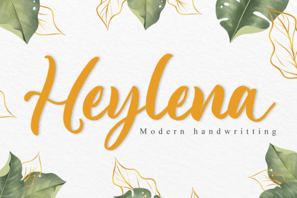 Heylena: A Script Font That Breathes Life Into Your Creations