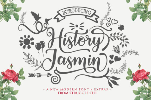 History Jasmin: A Script Font That Elevates Web Design