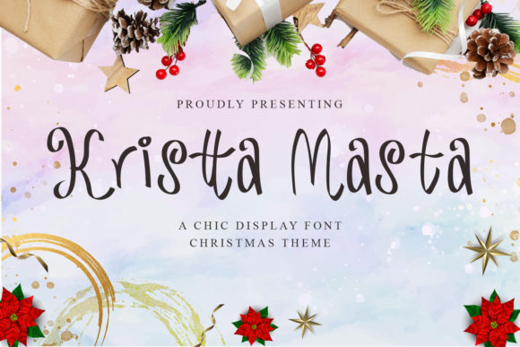 Kristta Masta: A Handwritten Font for Editorial Elegance