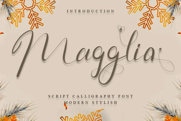 Magglia: A Script Font for Modern Web Design