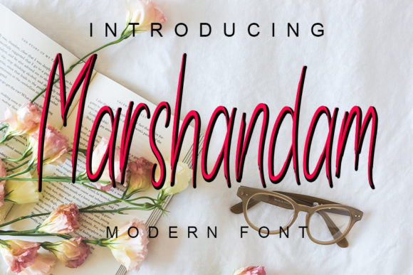 Marshandam: A Script Font That Elevates Your Web Design