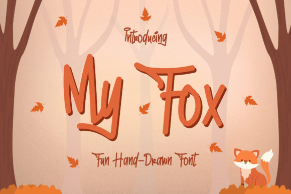 My Fox: A Playful Handwritten Font for Branding and Creativity