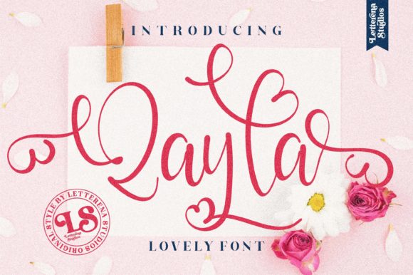 Qayla: A Script Font That Elevates Campaign Design