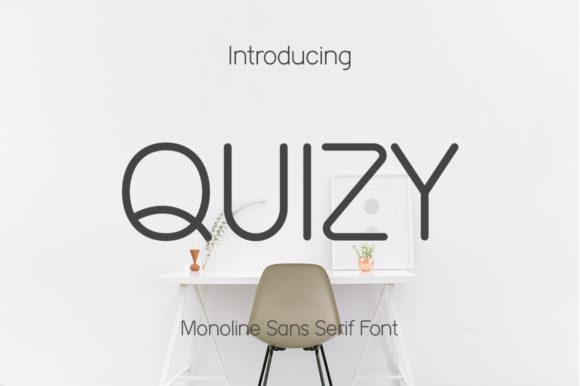 Quizy: A Versatile Sans Serif for Branding Projects