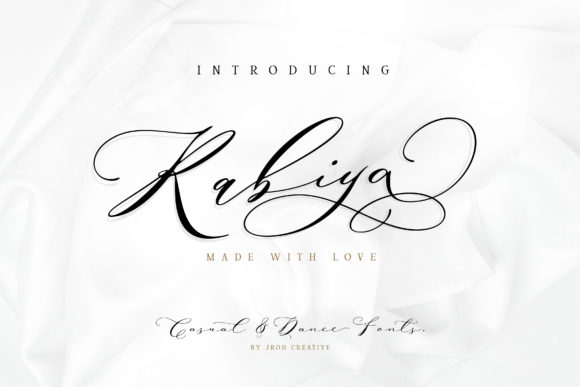 Rabiya: A Script Font That Elevates Digital Branding