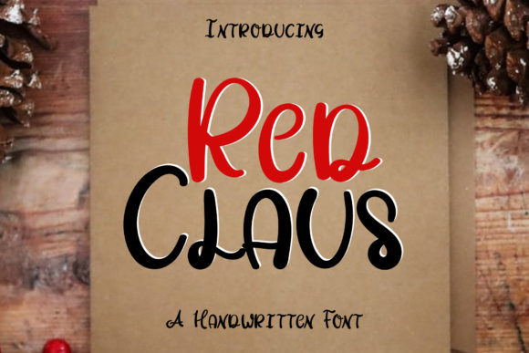 Red Claus: A Script Font for Web Design and Branding
