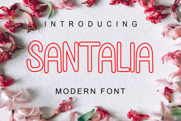 Santalia: A Script Font That Breathes Life Into Your Creations